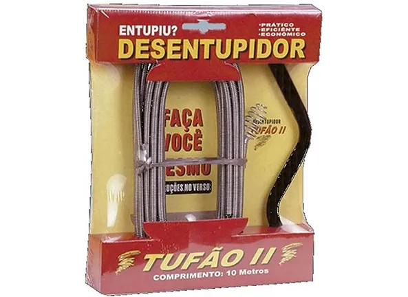 Valor para Desentupidor de Canos Tufão Profissional com Mola Rotativa 10m Pias, Vaso Sanitário e Calhas